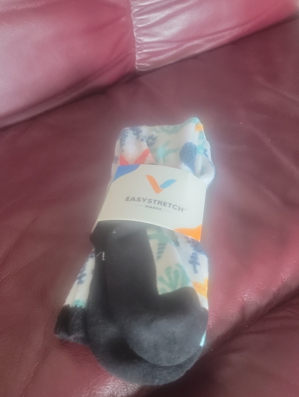 VIASOX. eazystretch. Easy Compression Socks - Sea Life.